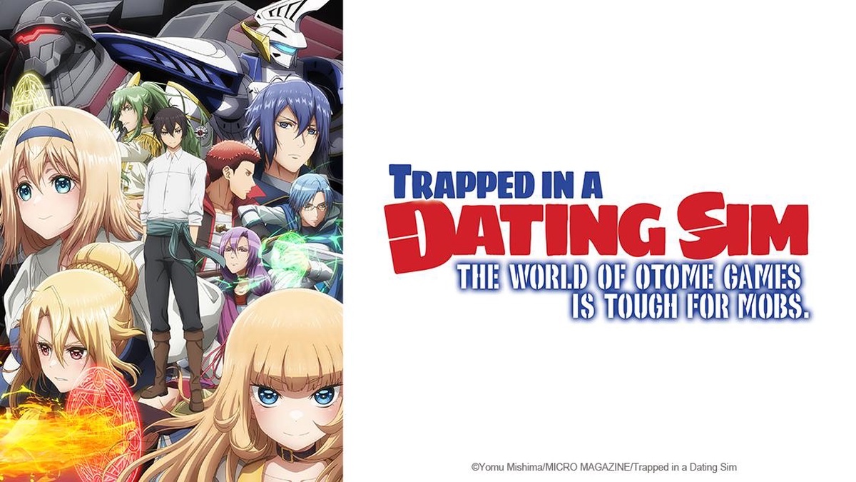  'Trapped in a Dating Sim' ganha dublagem na  Crunchyroll