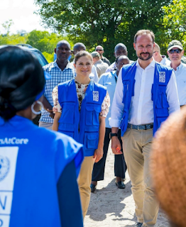 The Crown Prince of Norway and The Crown Princess of Sweden visit Kenya