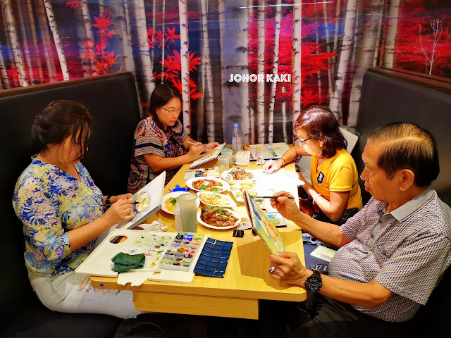 Food Sketching with Scenic Rangers at Noodle Place @ Orchard Gateway 猎影骑兵