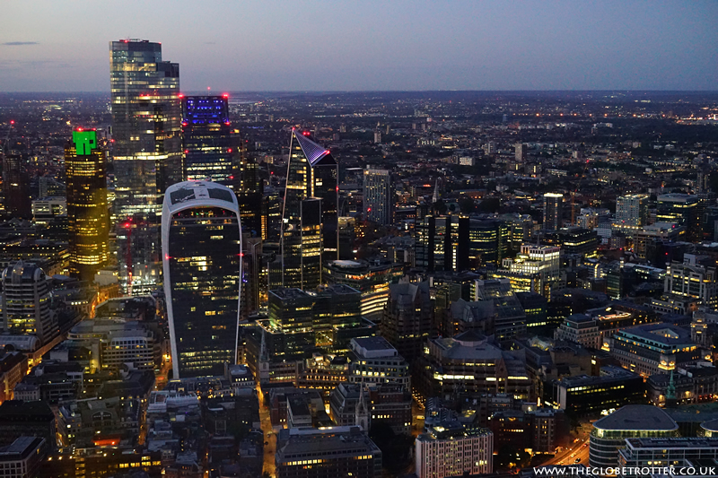 London Skyscape as seen from the Shard