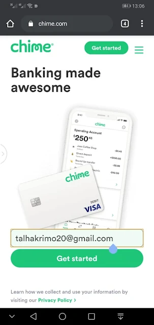 احصل على بطاقة فيزا كارت مع حساب بنكي اوروبي مجانا Chime - Mobile Banking