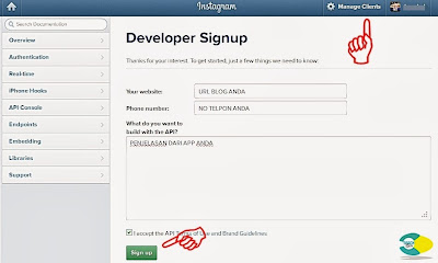 Cara Menciptakan Dan Mendapat Client Id Dan Client Secret Instagram Sedikit penjelasan bahwa ketika anda ingin menerima Client ID dan Client Secret Instagra Cara Menciptakan Dan Mendapat Client Id Dan Client Secret Instagram