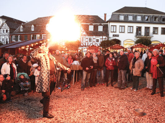 Romantischer Herbst: Martini Markt und Licht-Inszenierung in Linz 