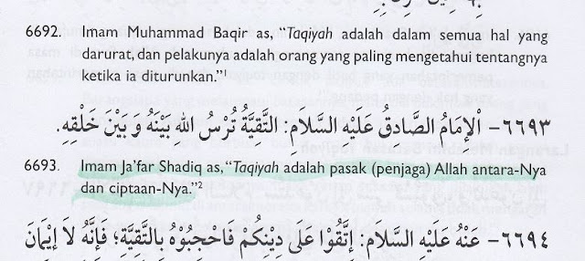 Aqidah Sesat Syiah: Taqiyah Adalah Pasak (Penjaga) Allah