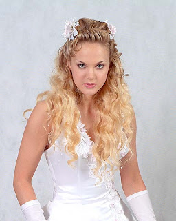 Trendy Glamorous Wedding Hairstyles  for 2010/ 2011