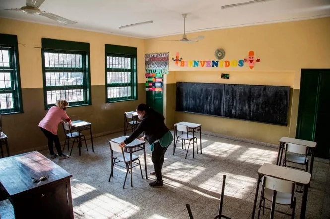 Cómo fue la vuelta a clases en San Juan