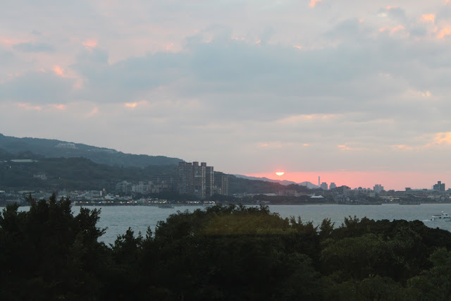 taipei tamsui sunset view