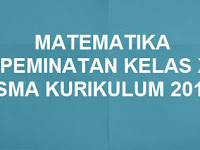 RPP MATEMATIKA PEMINATAN KELAS 11 SMA KURIKULUM 2013 REVISI