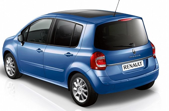 The first images of Renault Modus 2011