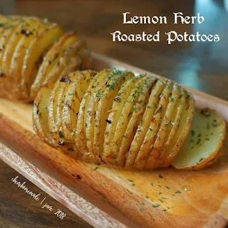 Lemon herb roasted potatoes