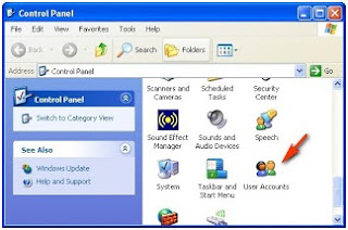 Mengubah kotak login klasik di windows xp (disable windows login screen classic)