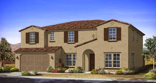 Legend floor plan by Woodside Homes at The Bridges Gilbert 85298