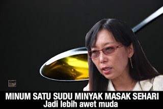 Betul ke minum sawit jadi muda?