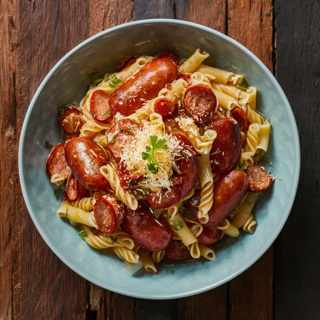 kielbasa recipes with pasta