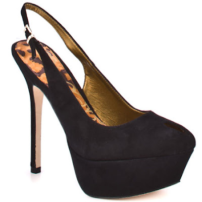 Novato Heel - Black Suede 