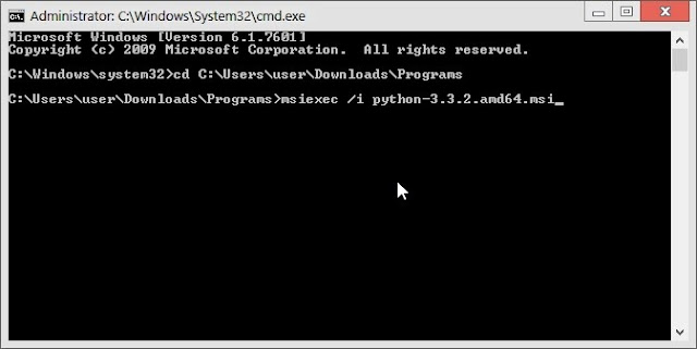 running msi as administrator