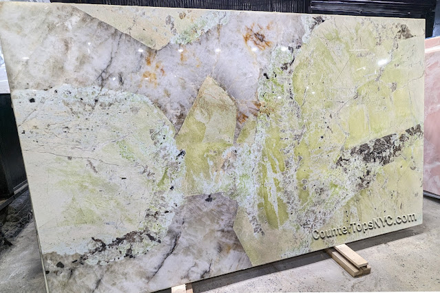 Patagonia Light Green Quartzite Slabs NYC