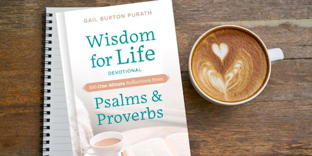 Gail reads the first devotion in her book Wisdom for Life. A hardcover devotional priced lower than most paperbacks.