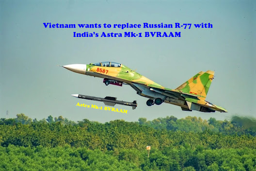Vietnam considering to procure Astra Mk-1 to replace Russian R-77 BVRAAM for its Sukhoi Su-30MK2 fleet