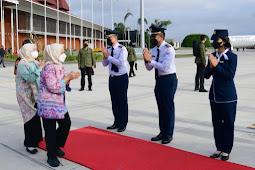 Iriana Jokowi dan OASE KIM Kunjungan Kerja ke Provinsi Sumatra Selatan