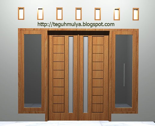 Gambar Kusen  Pintu  Jendela Rumah Kayu  Model  Desain Kusen  