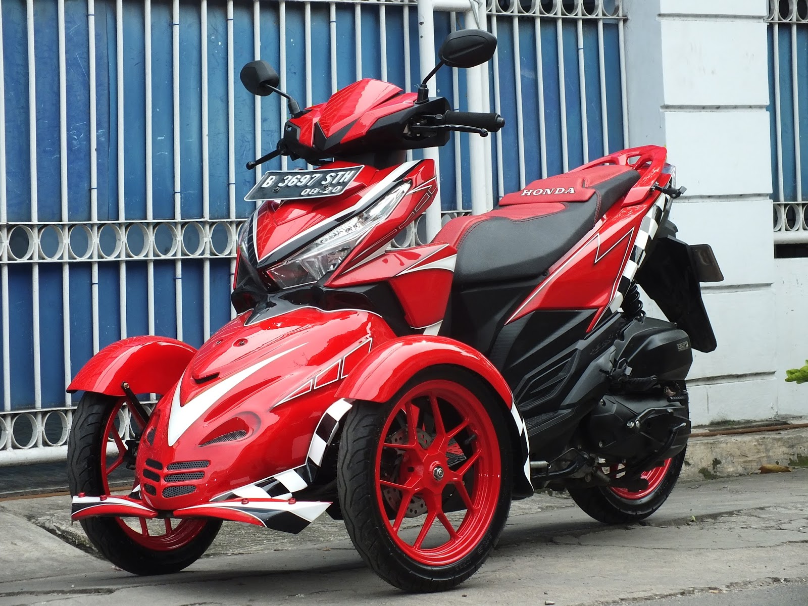 Oracle Modification Concept HONDA VARIO 150 New MODIF RODA TIGA