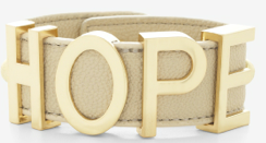 BCBGENERATION "HOPE" AFFIRMATION BRACELET