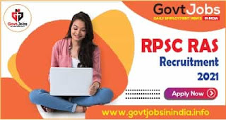 RPSC RAS Rajasthan 2021