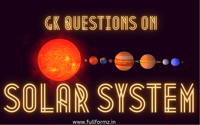 TOP 50 GK Questions on Solar System | Solar System Question Answer in English | Solar System Quiz Questions | GK of Solar System Planets