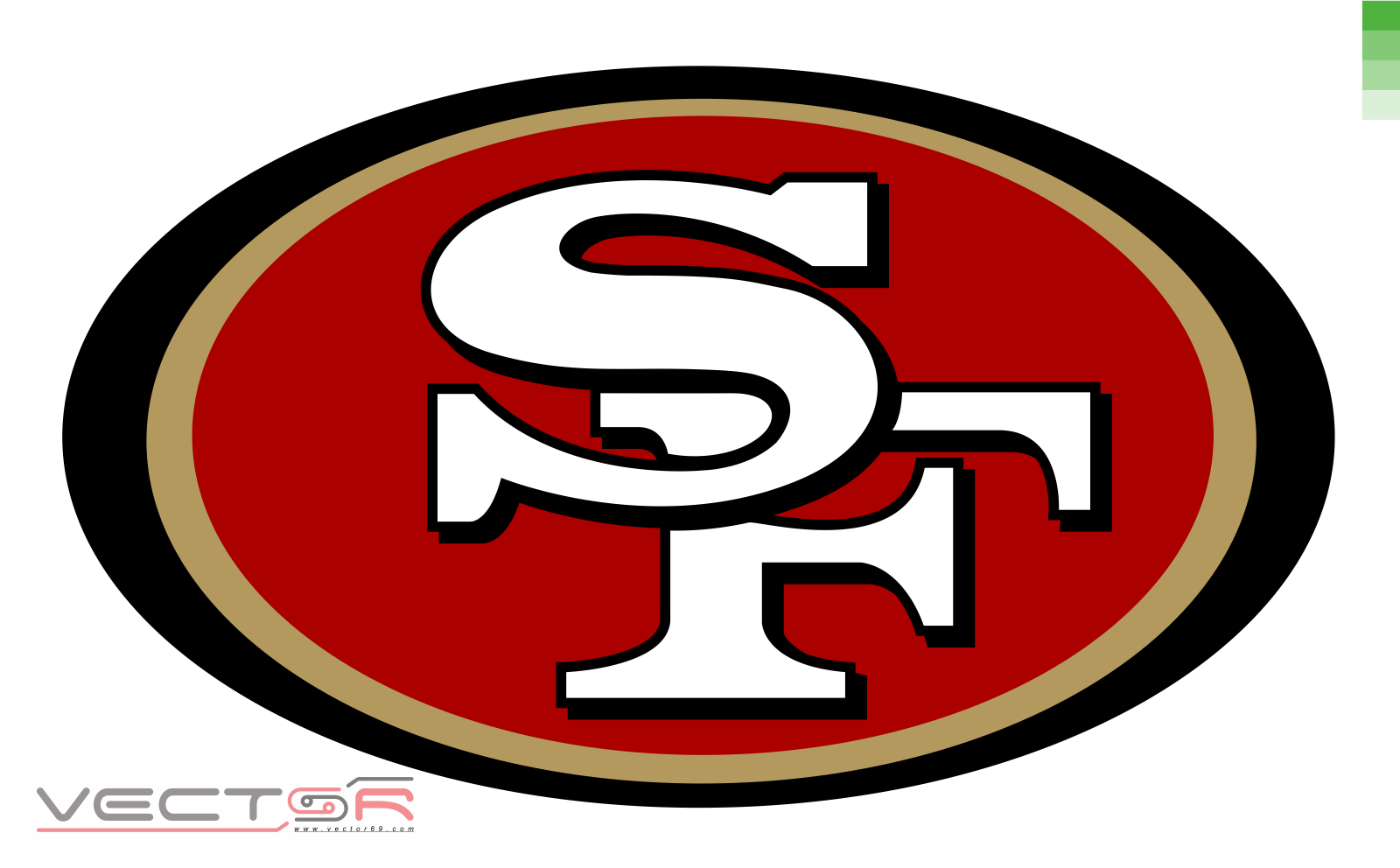 San Francisco 49ers Logo (2009-present) - Download Vector File CDR (CorelDraw)