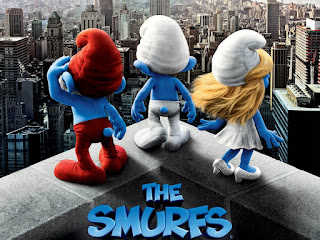 The Smurfs 3D Cartoon HD Wallpaper