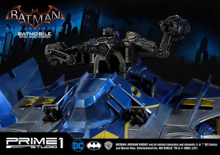 Batmobile 1970’s Skin Version de Batman Arkham Knight - Prime 1 Studio