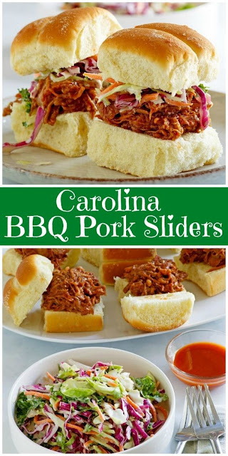 CAROLINA BBQ PORK SLIDERS