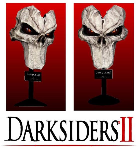  Darksiders II Death Mask Paper Craft