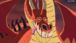 ワンピースアニメ パンクハザード編 580話 ドラゴン ONE PIECE Episode 580