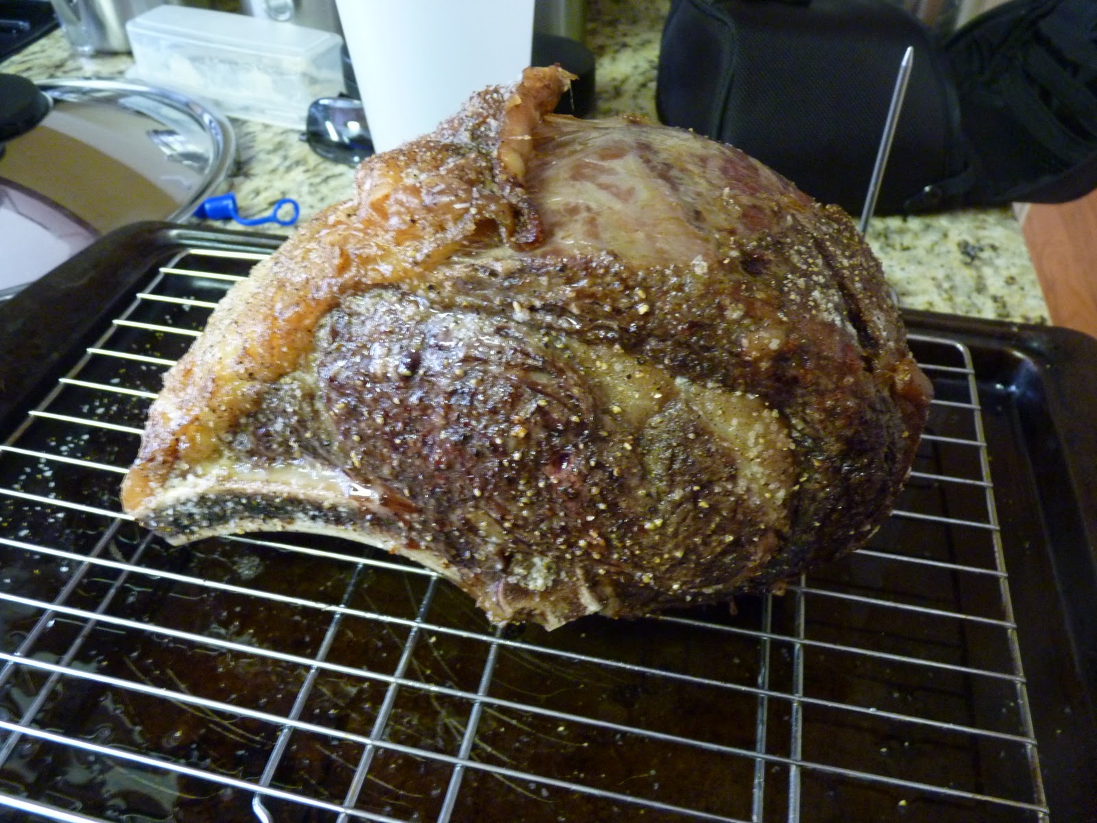 I wish I were Alton Brown...: Prime Rib