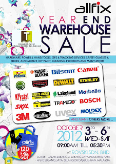 AllFix Year End Warehouse Sale 2012