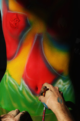 Body Painting Indonesia