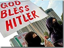 Islam says God bless Hitler