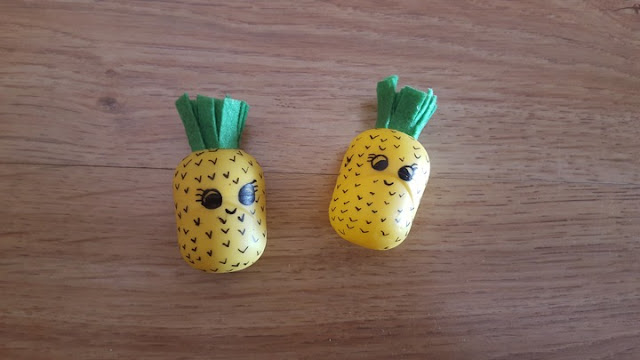 Upcycled: pineapple trinket boxes