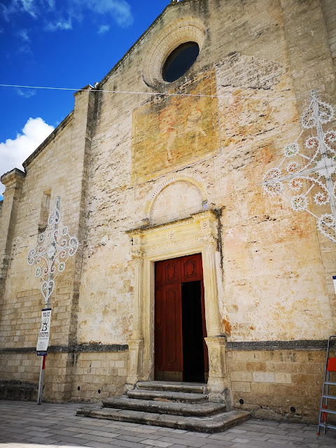 Facciata anteriore chiesa Ginosa