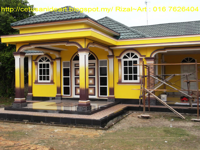 painting art Exterior Home (Karimun Island)