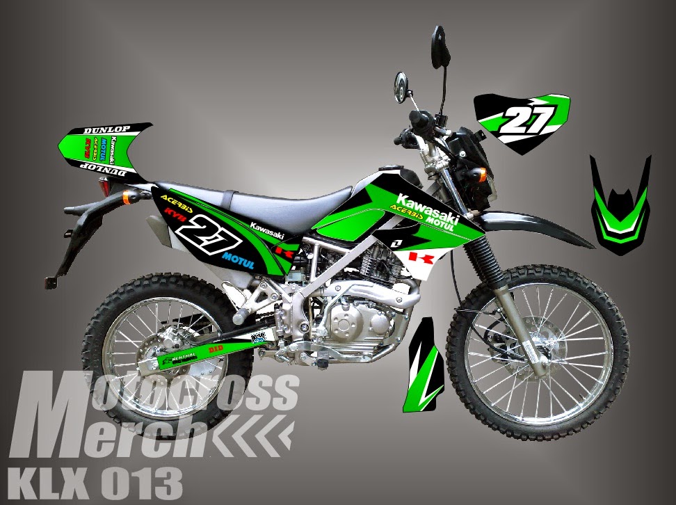  STRIPING  DECAL STIKER MOTOR CUSTOM decal klx 150 