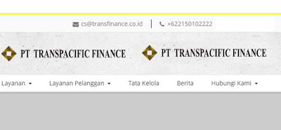 nomor kontak dan email transpasifik finance