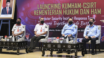 Kemenkumham Luncurkan CSIRT Hadapi Kejahatan Siber