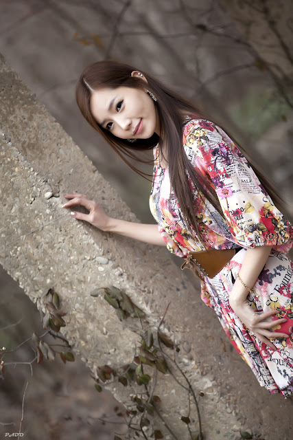 4 Lee Ji Min - Casual Outdoor-very cute asian girl-girlcute4u.blogspot.com