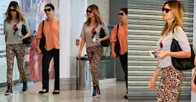 looks de aeroporto camiseta