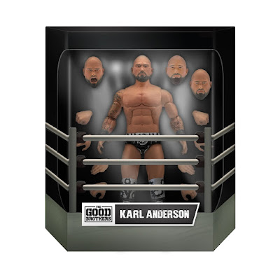 Good Brothers Doc Gallows & Karl Anderson Wrestling Ultimates Deluxe Action Figures by Super7