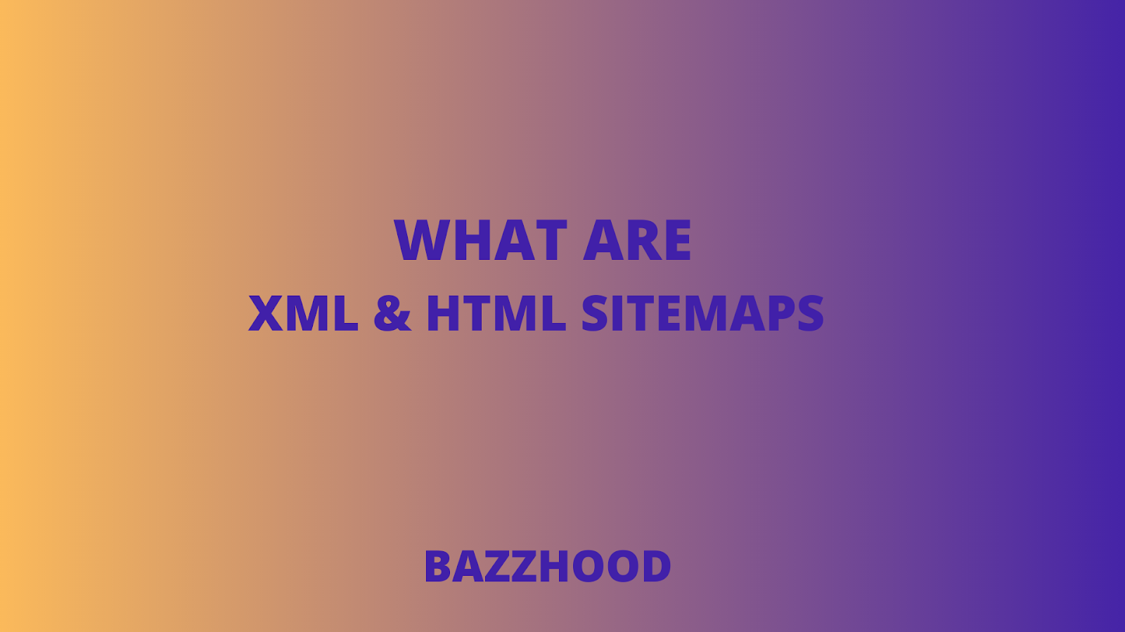 what is xml site map