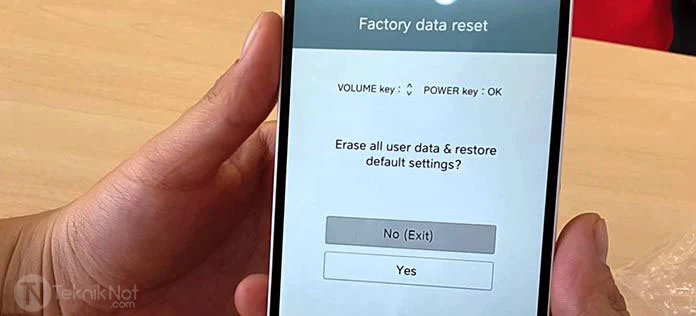 LG factory data reset